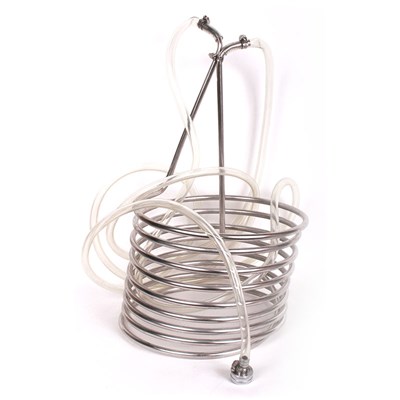 Stainless Steel Wort Chiller with Garden Hose Fitting