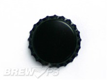 Black Beer Bottle Caps (144 Count) - Home Brewing