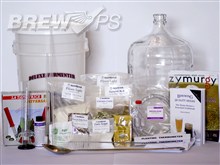 Deluxe Homebrew Starter Kit with Beer Recipe Kit