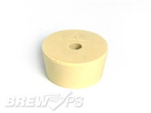 Stopper #10 w/hole 1 5/8 x 1 15/16"