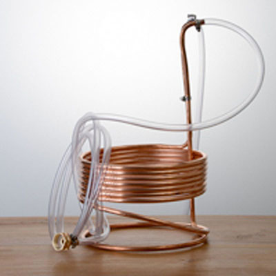 Copper Immersion Wort Chiller - 25 Feet