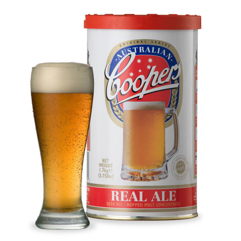 Coopers Homebrew Real Ale Beer Ingredient Kit
